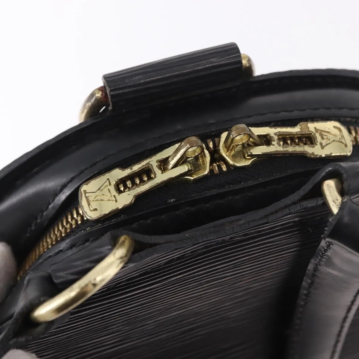 Louis Vuitton Mabillon Epi Leather Black Leather Backpack Bag (Pre-Owned)