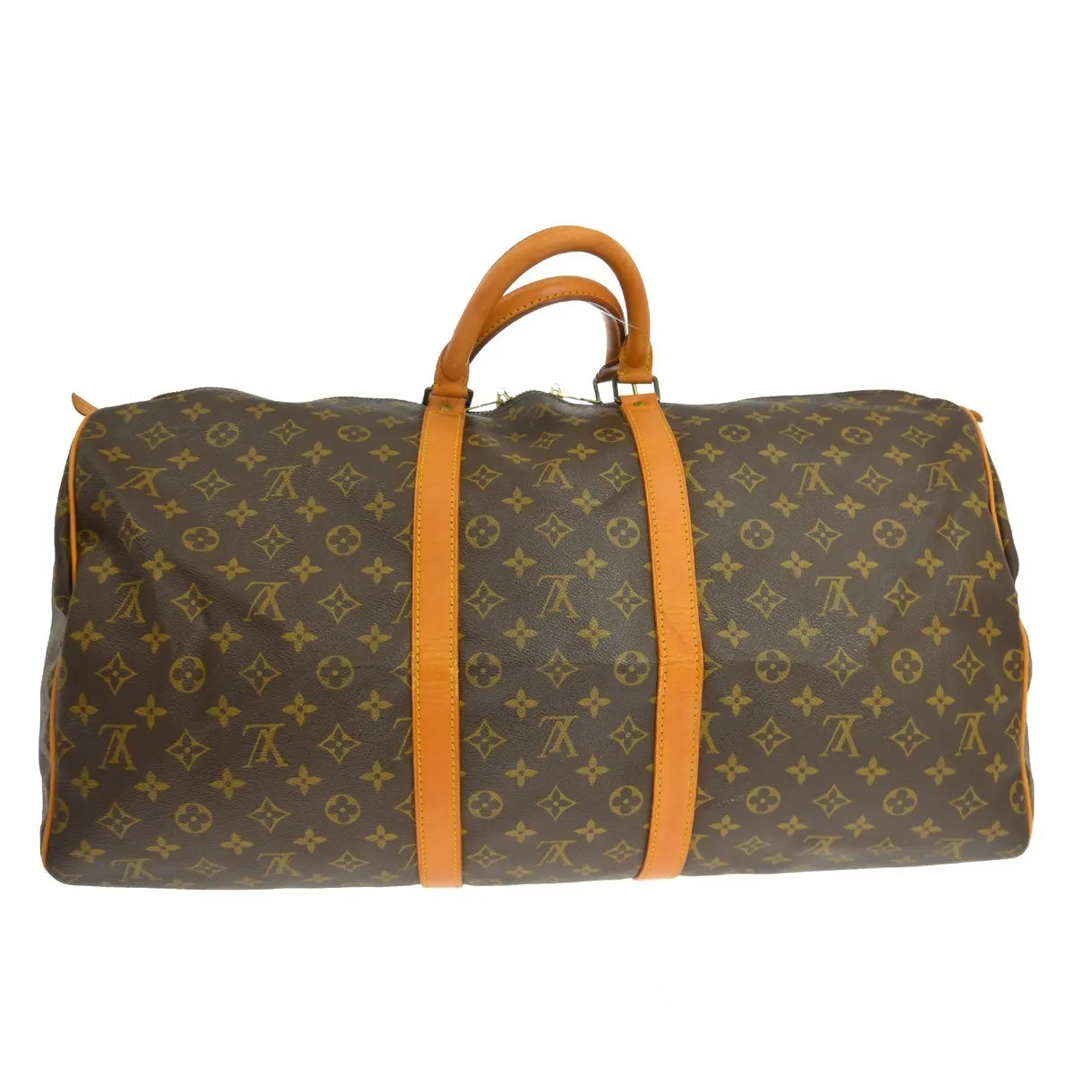 Louis Vuitton Keepall Monogram Canvas Brown Canvas Travel Bag Bag (Pre-Owned)