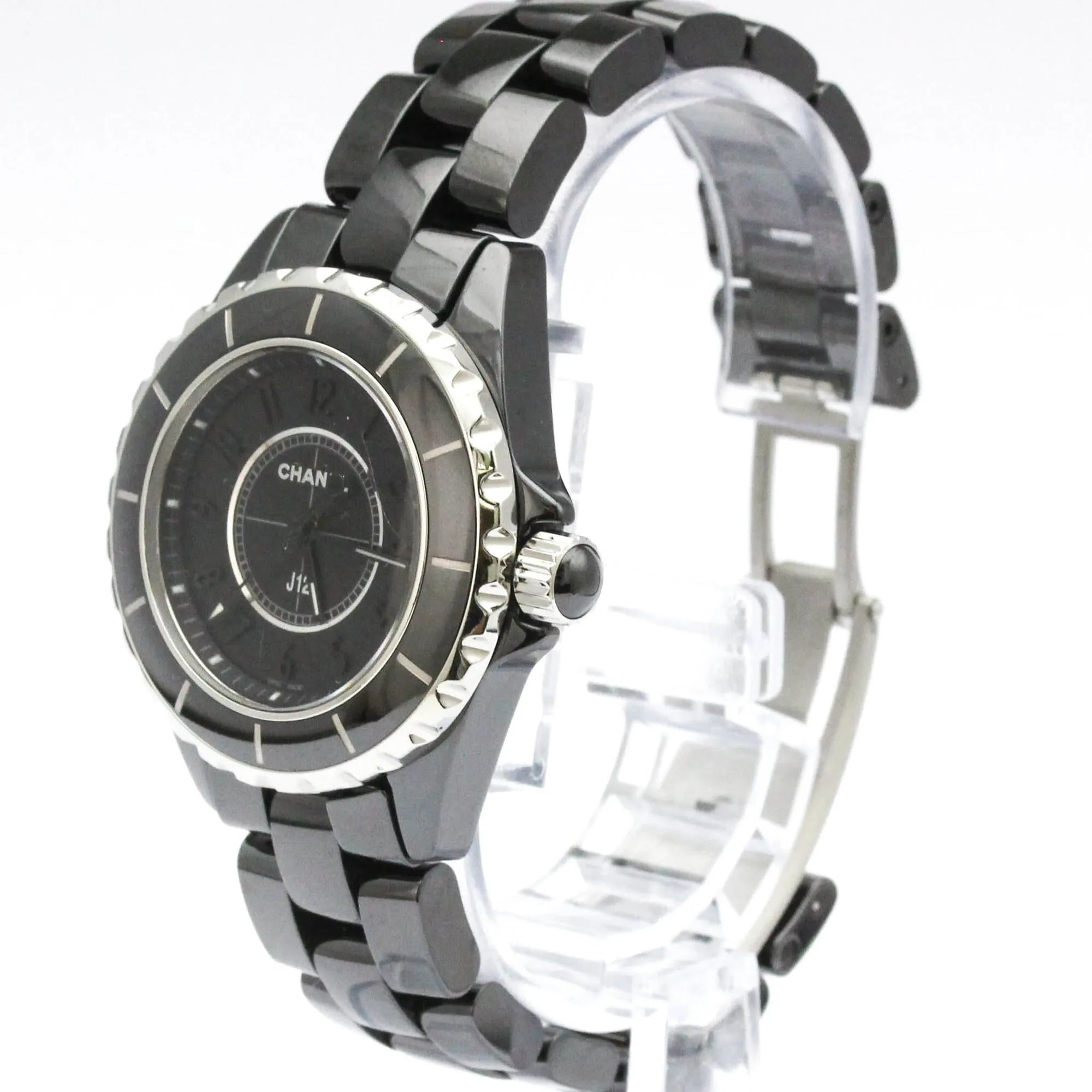 Chanel J12 Quartz Ceramic And Stainless Steel Watch (Pre-Owned)