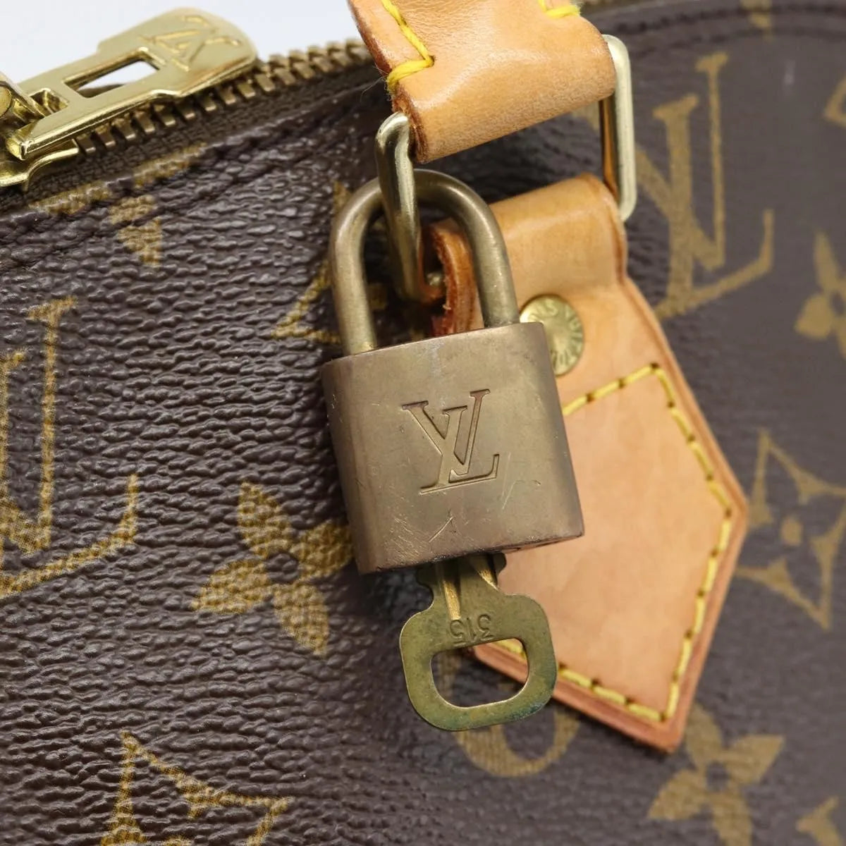 Louis Vuitton Alma Monogram Canvas Multicolour Canvas Handbag (Pre-Owned)