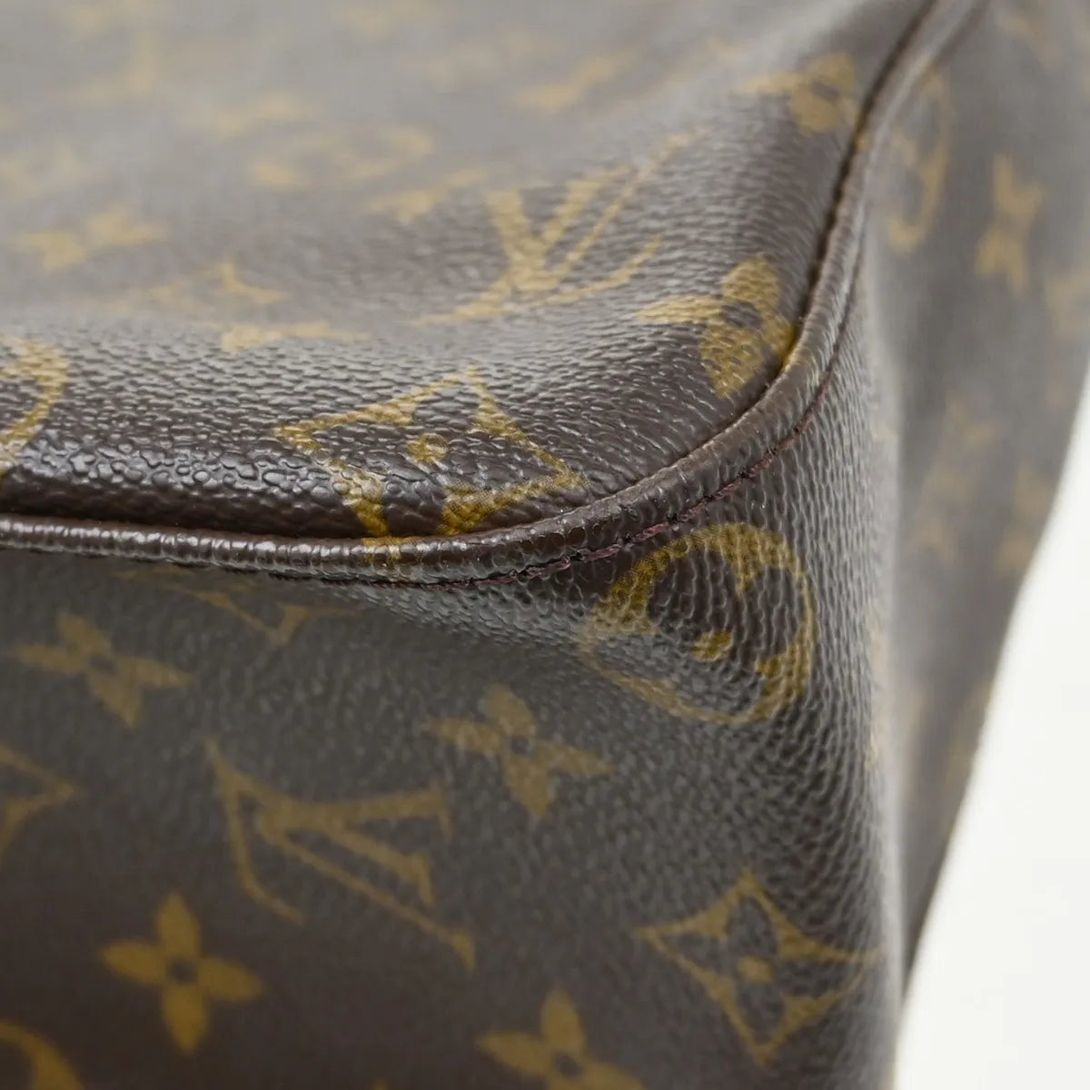 Louis Vuitton Monogram Looping Monogram Canvas Brown Canvas Shoulder Bag Bag (Pre-Owned)