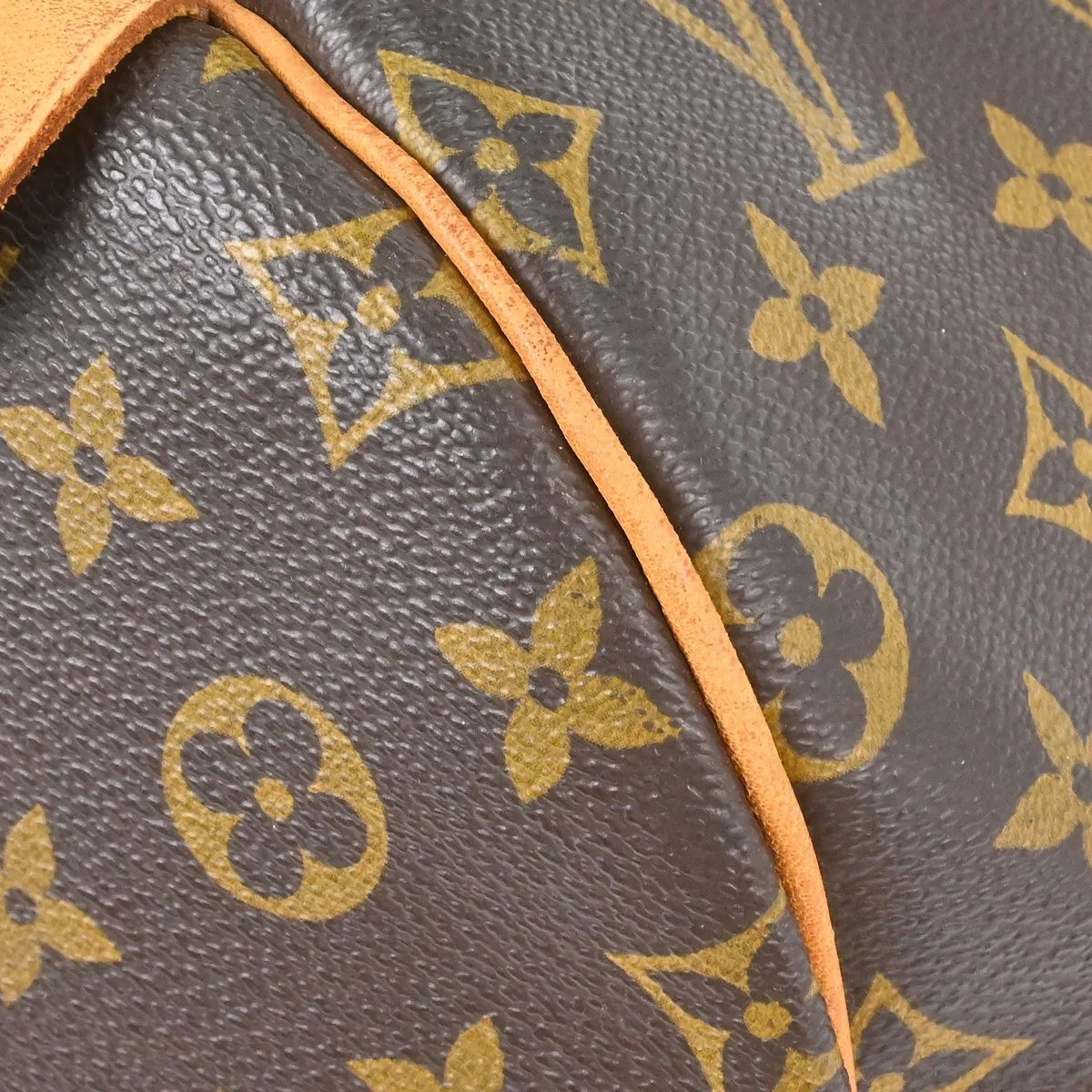 Louis Vuitton Keepall Monogram Canvas Brown Canvas Travel Bag Bag (Pre-Owned)
