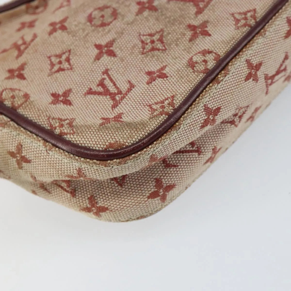 Louis Vuitton Juliette Mini Lin Red Canvas Shoulder Bag Bag (Pre-Owned)