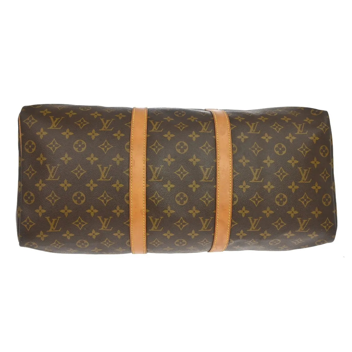 Louis Vuitton Keepall Monogram Canvas Brown Canvas Travel Bag Bag (Pre-Owned)