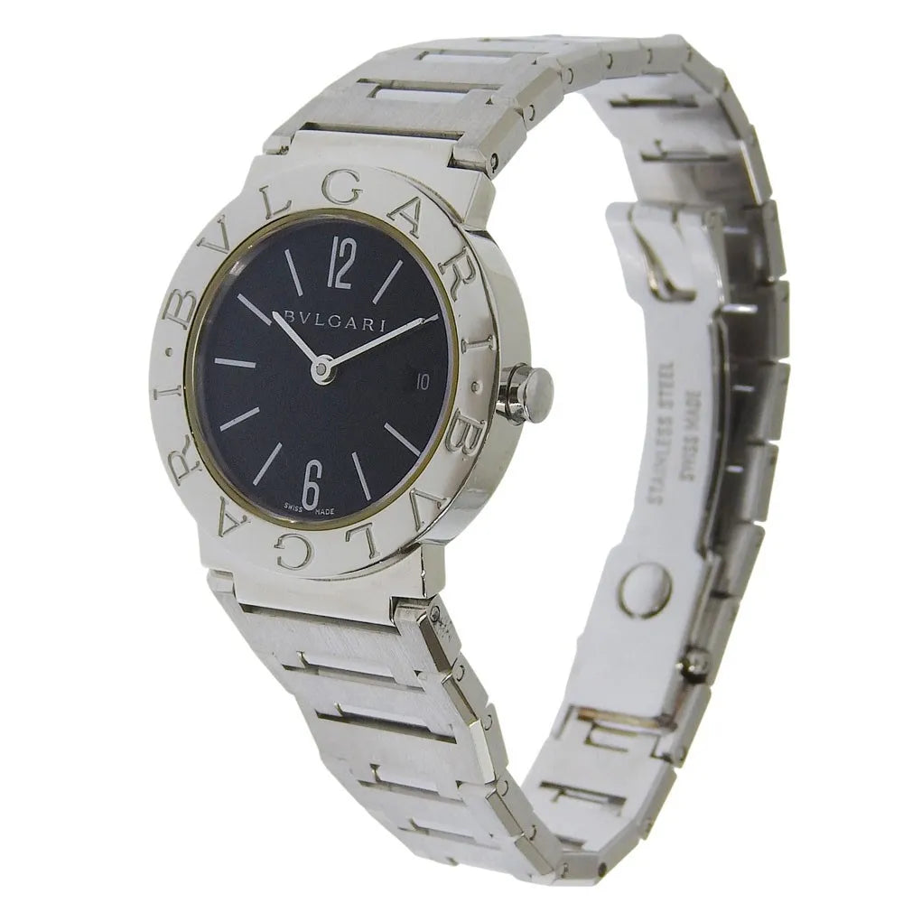 Bvlgari Bvlgari Quartz Stainless Steel Watch (Pre-Owned)