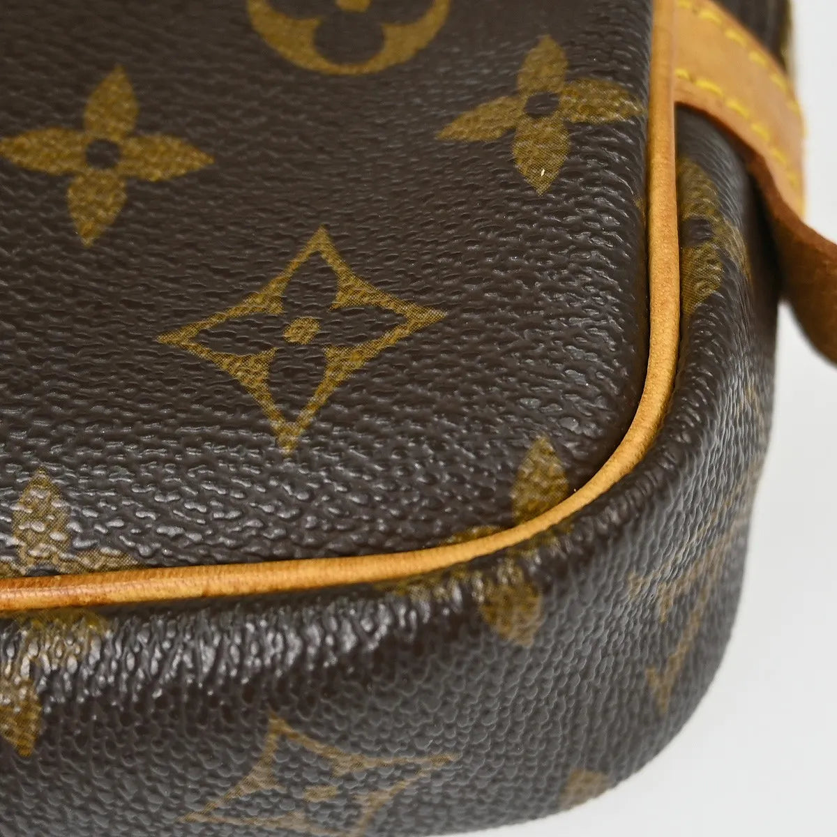 Louis Vuitton Pochette Marly Bandouliere Monogram Canvas Brown Canvas Shoulder Bag Bag (Pre-Owned)