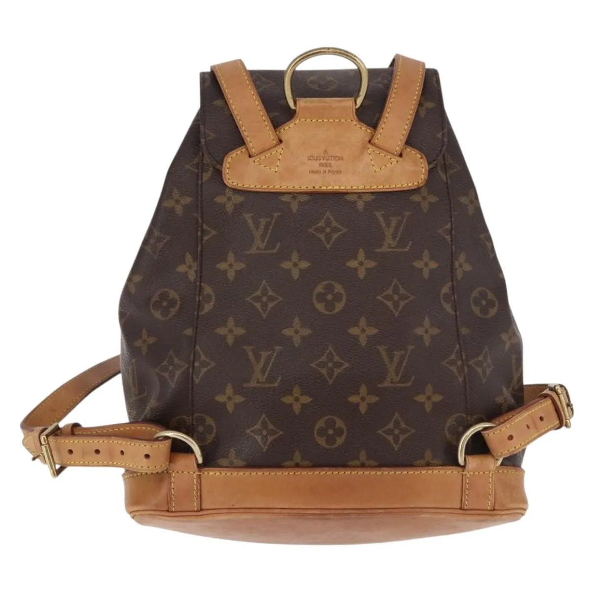 Louis Vuitton Montsouris Monogram Brown Canvas Backpack Bag (Pre-Owned)