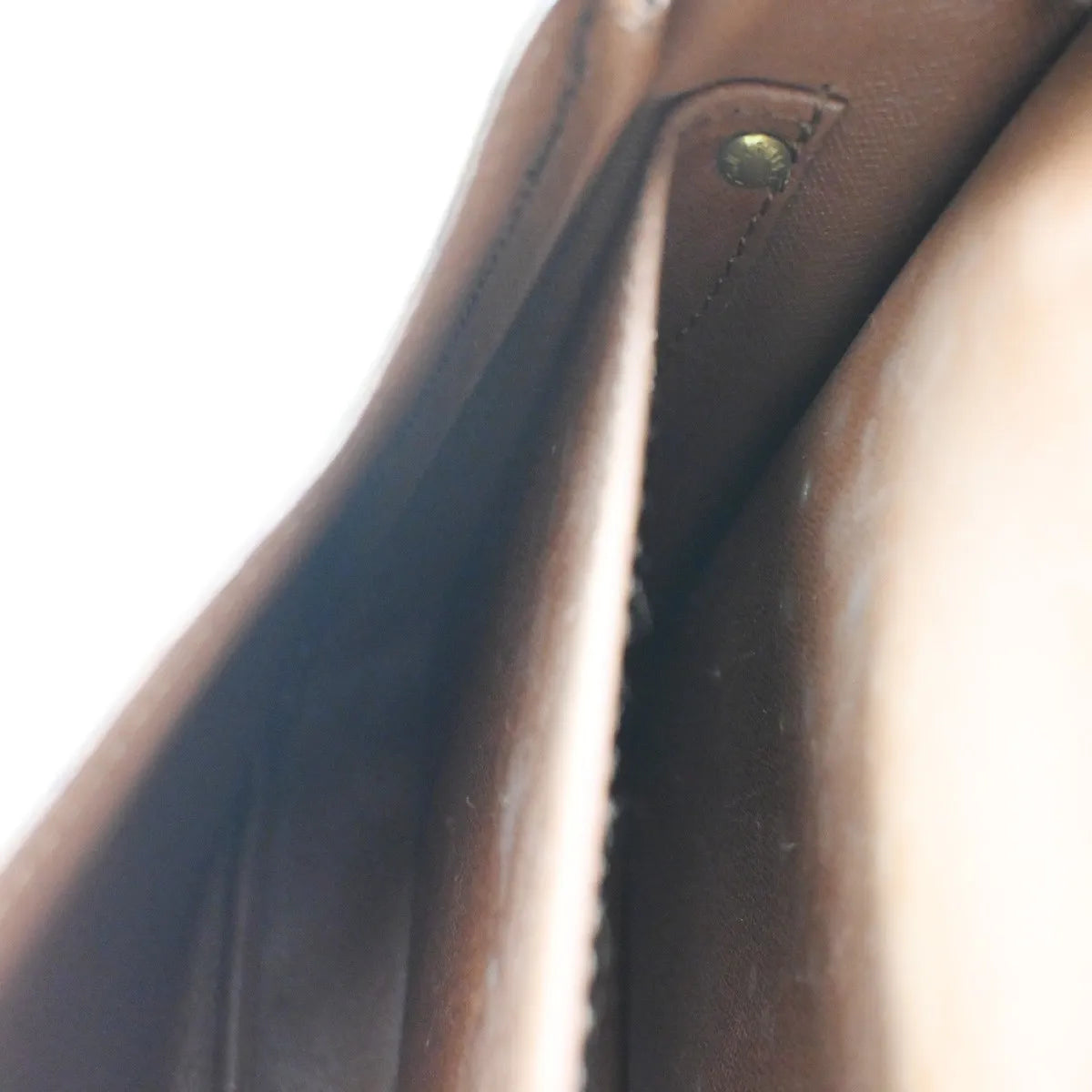 Louis Vuitton Cartouchiere Monogram Canvas Brown Canvas Shoulder Bag Bag (Pre-Owned)