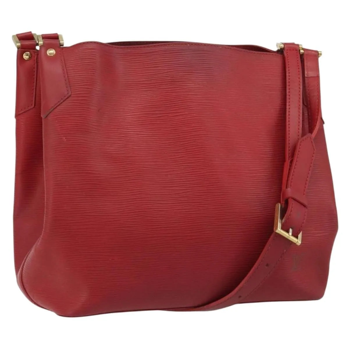 Louis Vuitton Mandara Epi Leather Red Leather Shoulder Bag Bag (Pre-Owned)