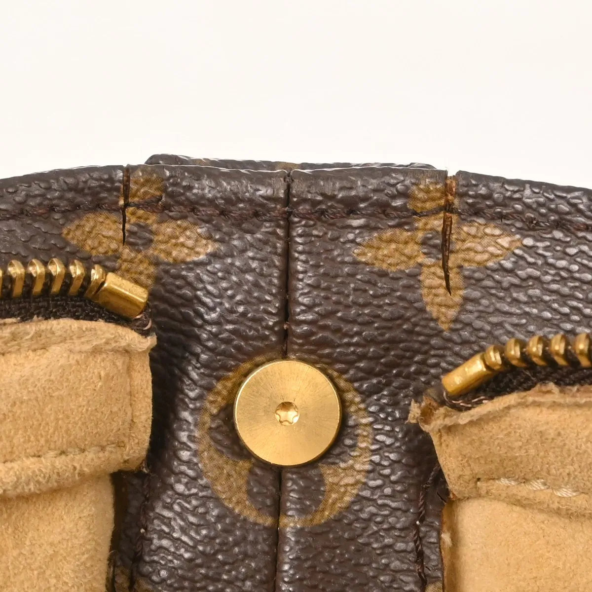 Louis Vuitton Monogram Looping Handbag Monogram Canvas Brown Canvas Shoulder Bag Bag (Pre-Owned)