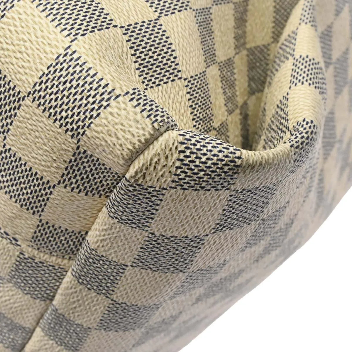 Louis Vuitton Artsy Damier White Canvas Handbag (Pre-Owned)