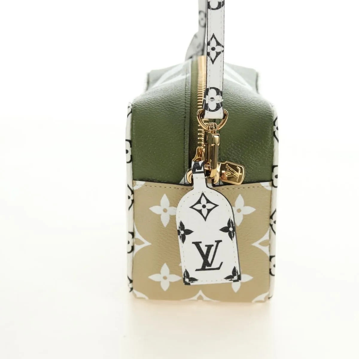 Louis Vuitton Beach Limited Edition Colored Monogram Giant Green Canvas Clutche & Pouche Bag (Pre-Owned)