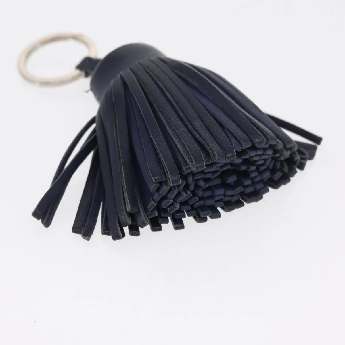 Hermes Carmen Keychain Leather Navy Leather Charms And Keychains Accessory (Pre-Owned)