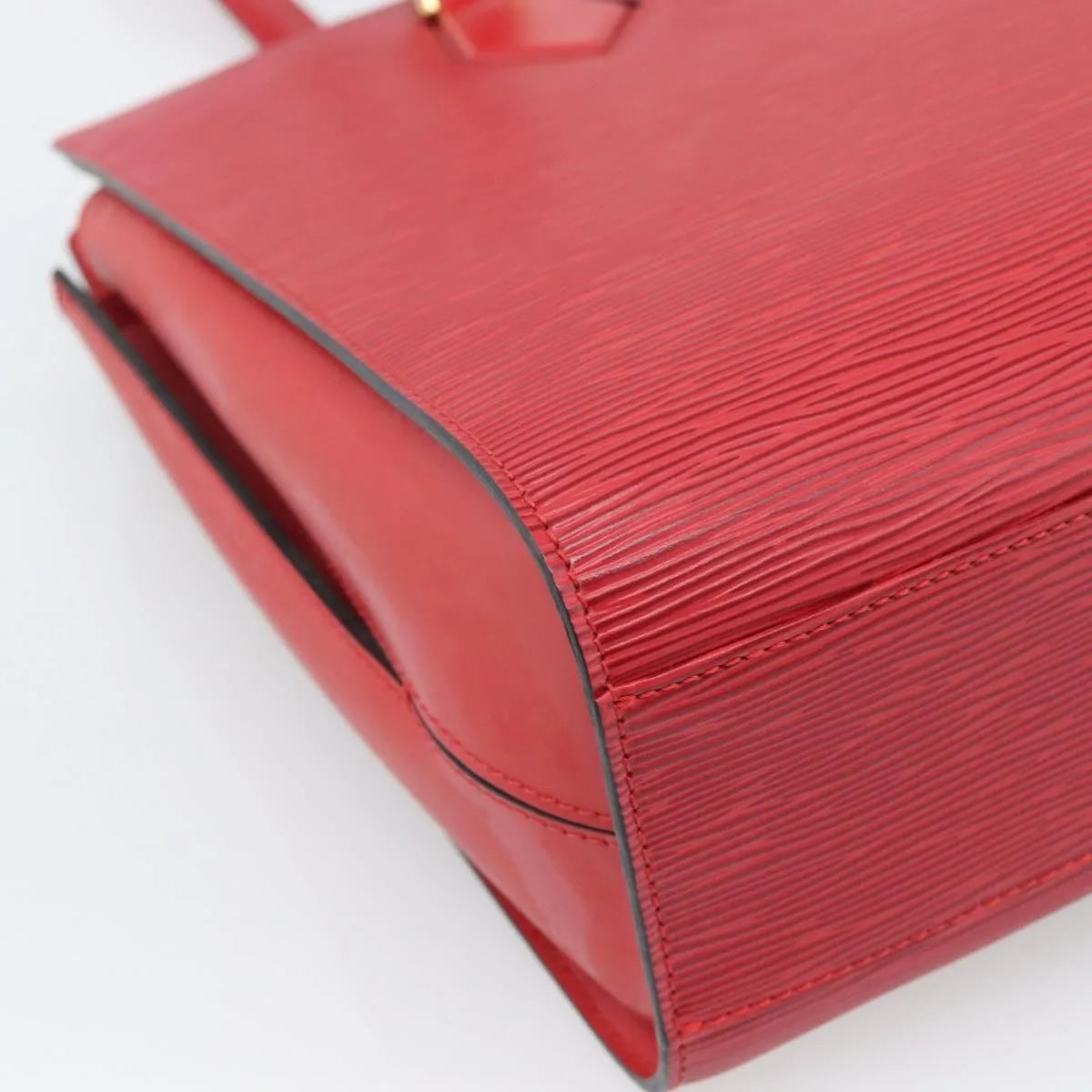 Louis Vuitton Duplex Epi Leather Red Leather Shoulder Bag Bag (Pre-Owned)