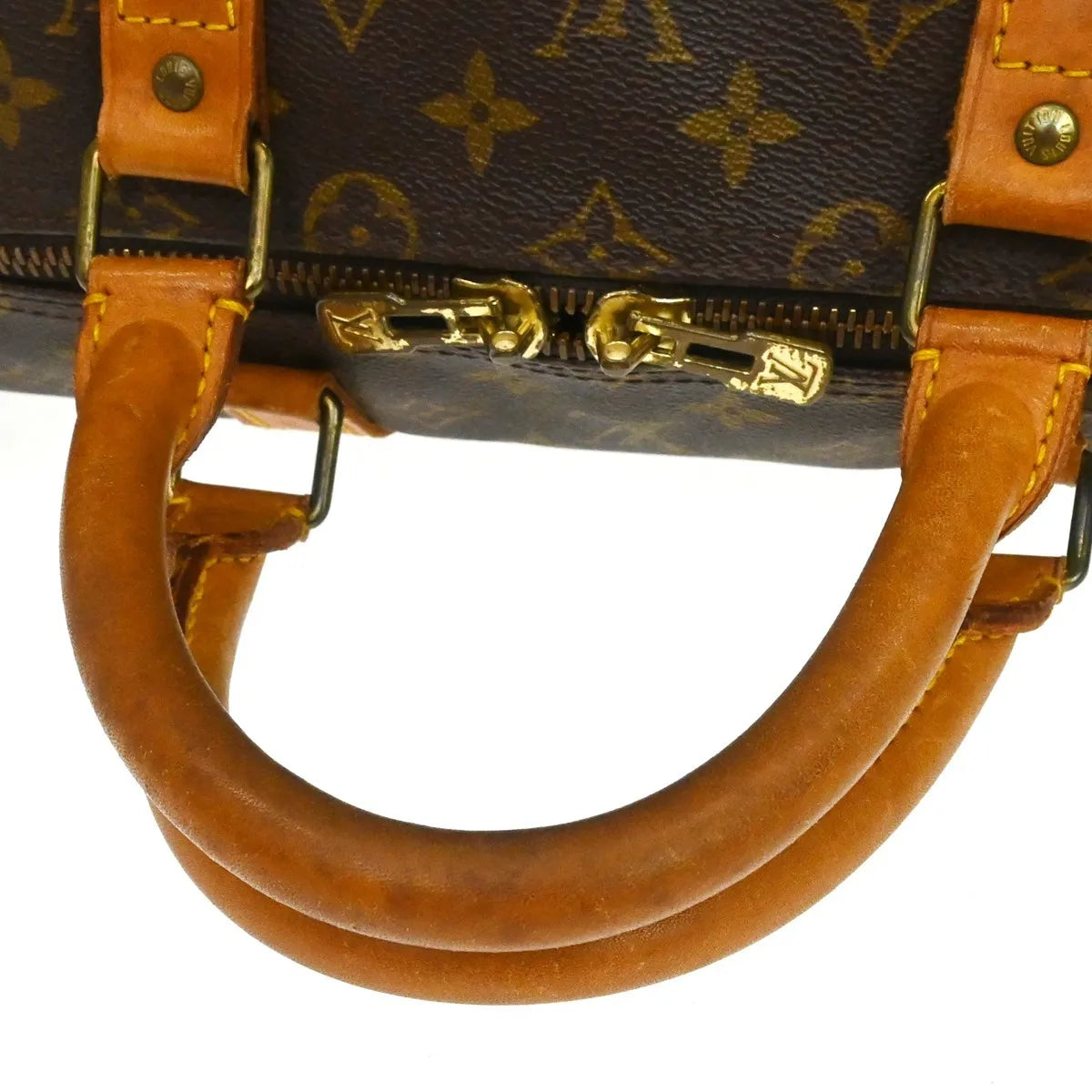 Louis Vuitton Keepall Monogram Canvas Brown Canvas Travel Bag Bag (Pre-Owned)