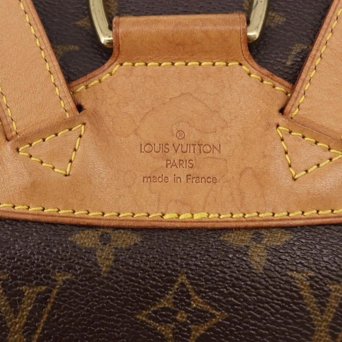 Louis Vuitton Montsouris Monogram Brown Canvas Backpack Bag (Pre-Owned)