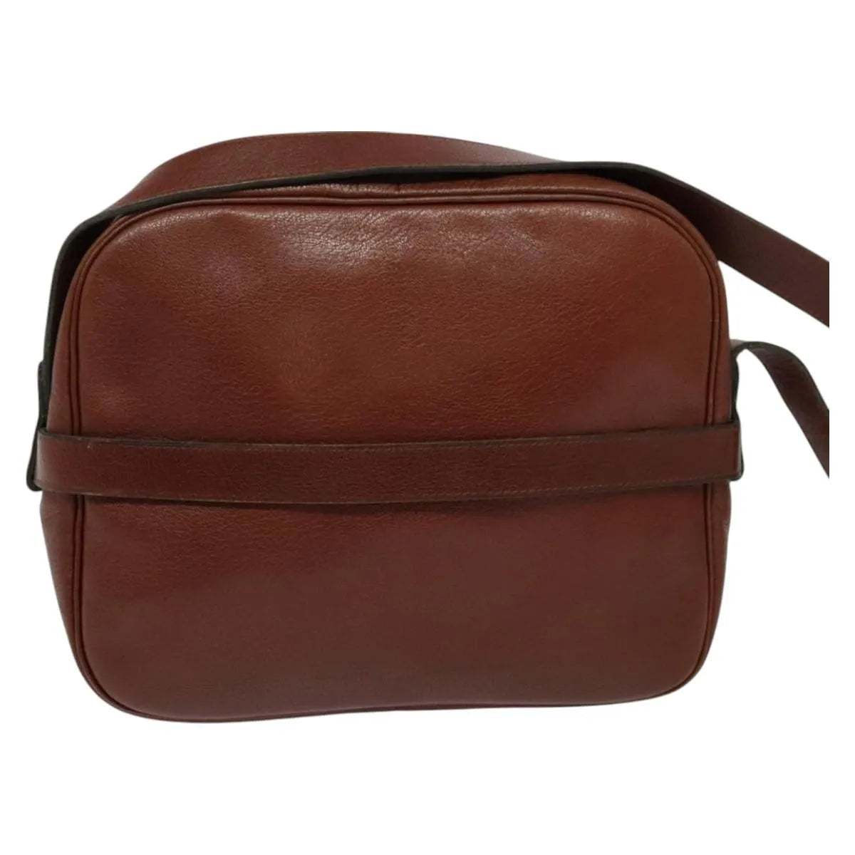 Christian Dior Vintage Leather Brown Leather Shoulder Bag Bag (Pre-Owned)