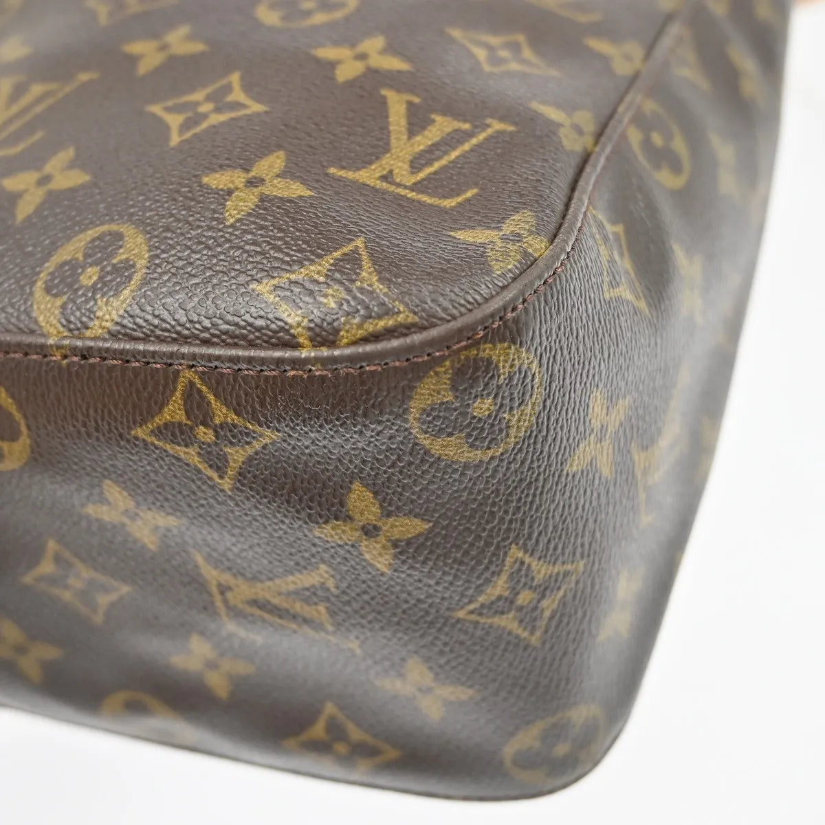Louis Vuitton Monogram Looping Monogram Canvas Brown Canvas Shoulder Bag Bag (Pre-Owned)