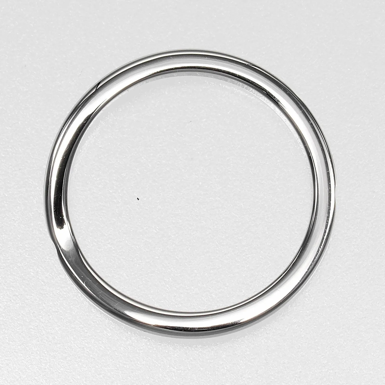 Cartier Ballerine Platinum With Diamond Silver Platinum Ring Jewelry (Pre-Owned)