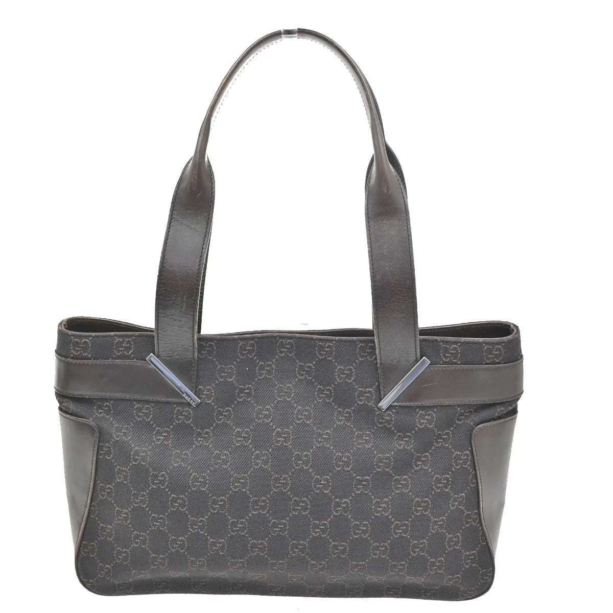 Gucci Vintage Gg Coated Canvas Brown Canvas Shoulder Bag Bag (Pre-Owned)