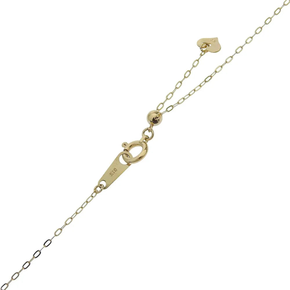 Tiffany & Co. T Smile Pendant 18K Yellow Gold With Diamonds Gold Yellow_Gold Necklace Jewelry (Pre-Owned)