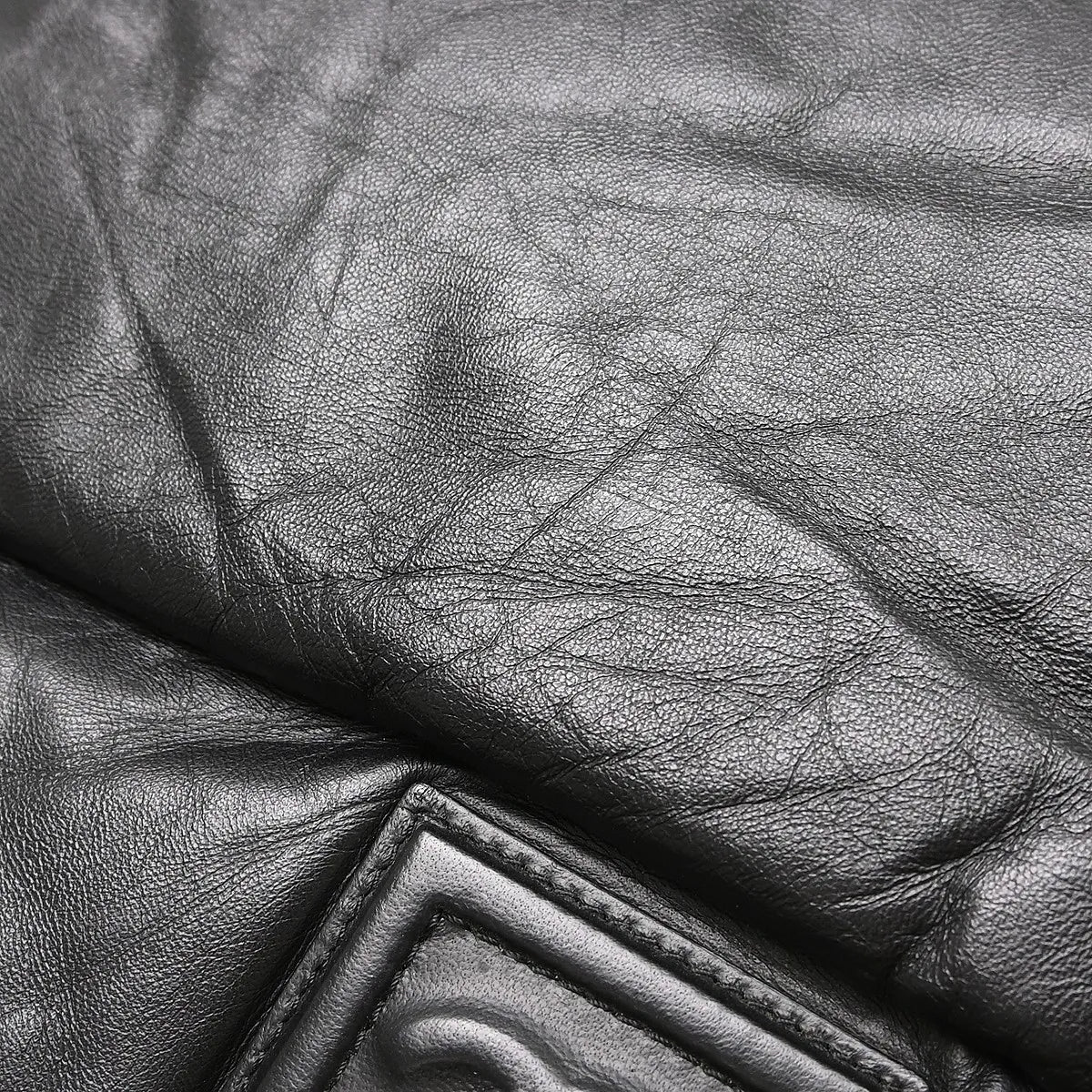 Chanel Coco Cocoon Reversible Tote Quilted Lambskin Black Leather Tote Bag Bag (Pre-Owned)