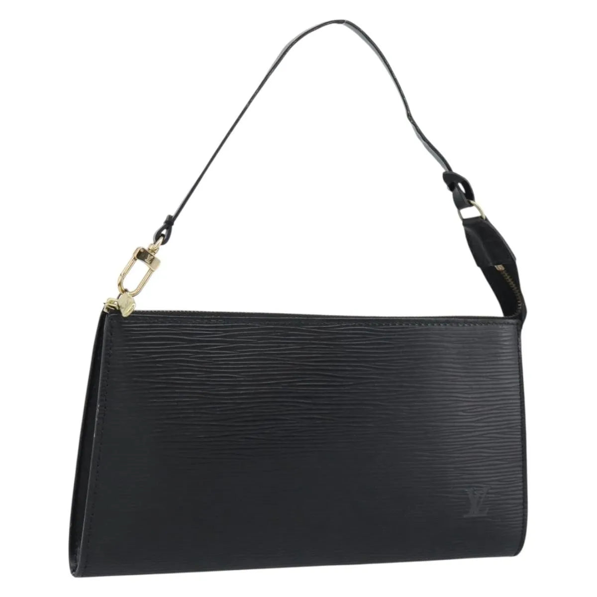 Louis Vuitton Pochette Accessoires Epi Black Leather Clutche & Pouche Bag (Pre-Owned)