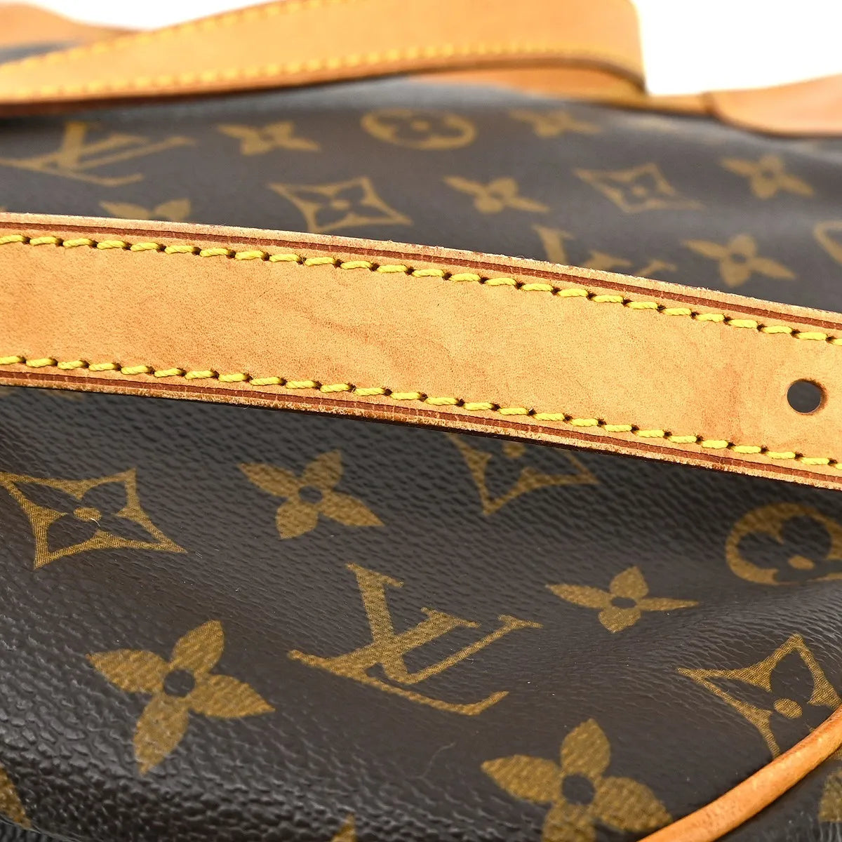 Louis Vuitton Odeon Monogram Canvas Brown Canvas Shoulder Bag Bag (Pre-Owned)
