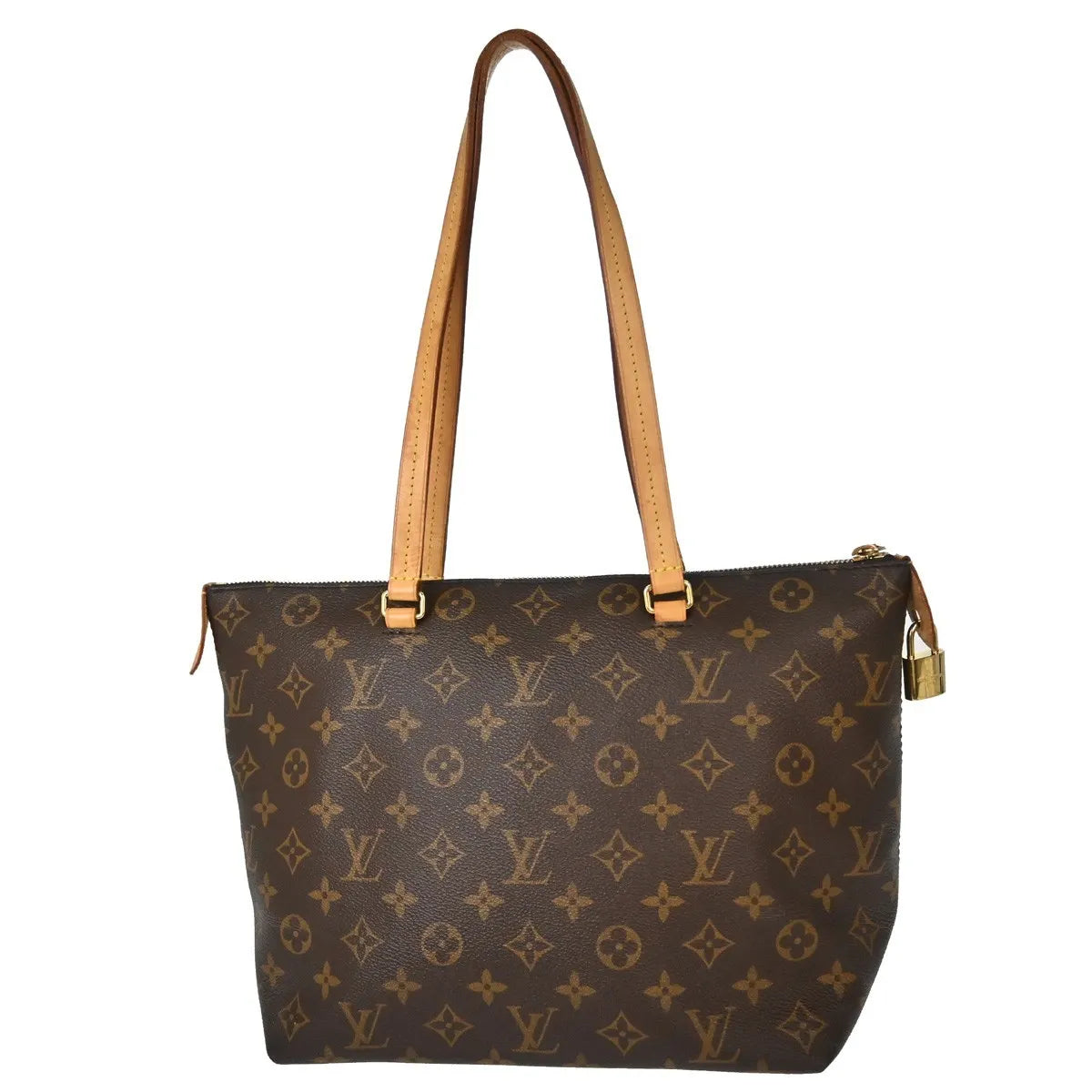 Louis Vuitton Iena Tote Monogram Canvas Brown Canvas Tote Bag Bag (Pre-Owned)