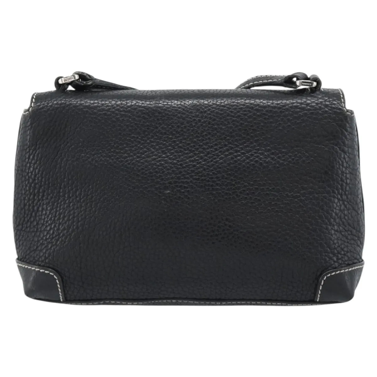 Tiffany & Co. Vintage Leather Black Leather Shoulder Bag Bag (Pre-Owned)