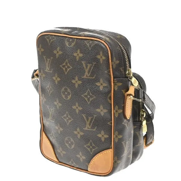 Louis Vuitton Amazone Canvas Brown Canvas Shoulder Bag Bag (Pre-Owned)