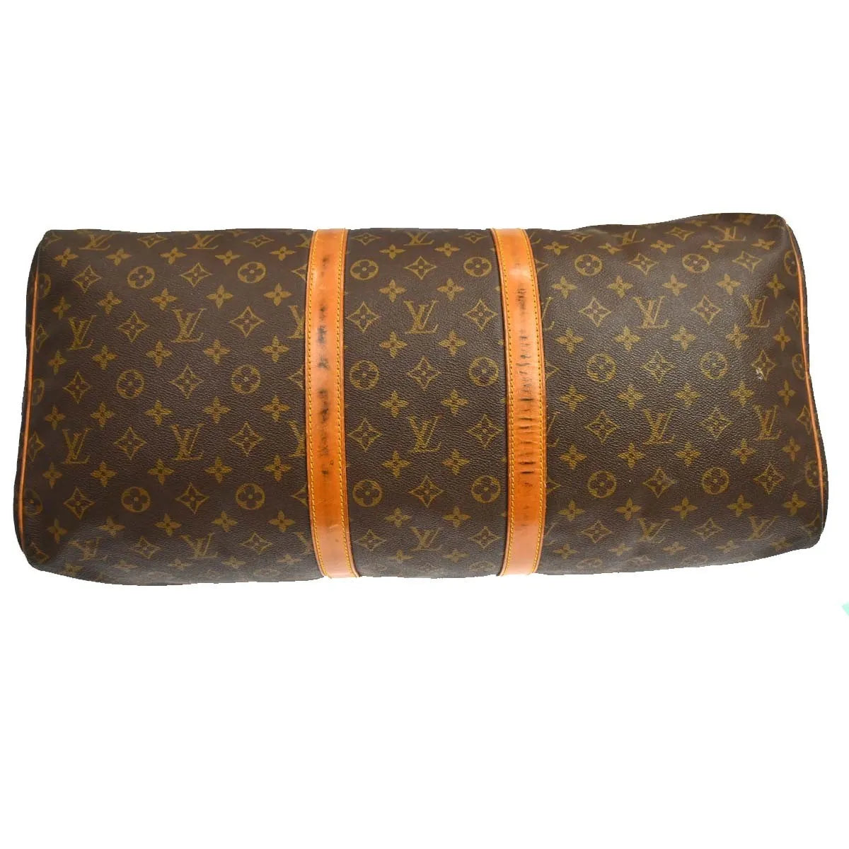 Louis Vuitton Keepall Monogram Canvas Brown Canvas Travel Bag Bag (Pre-Owned)