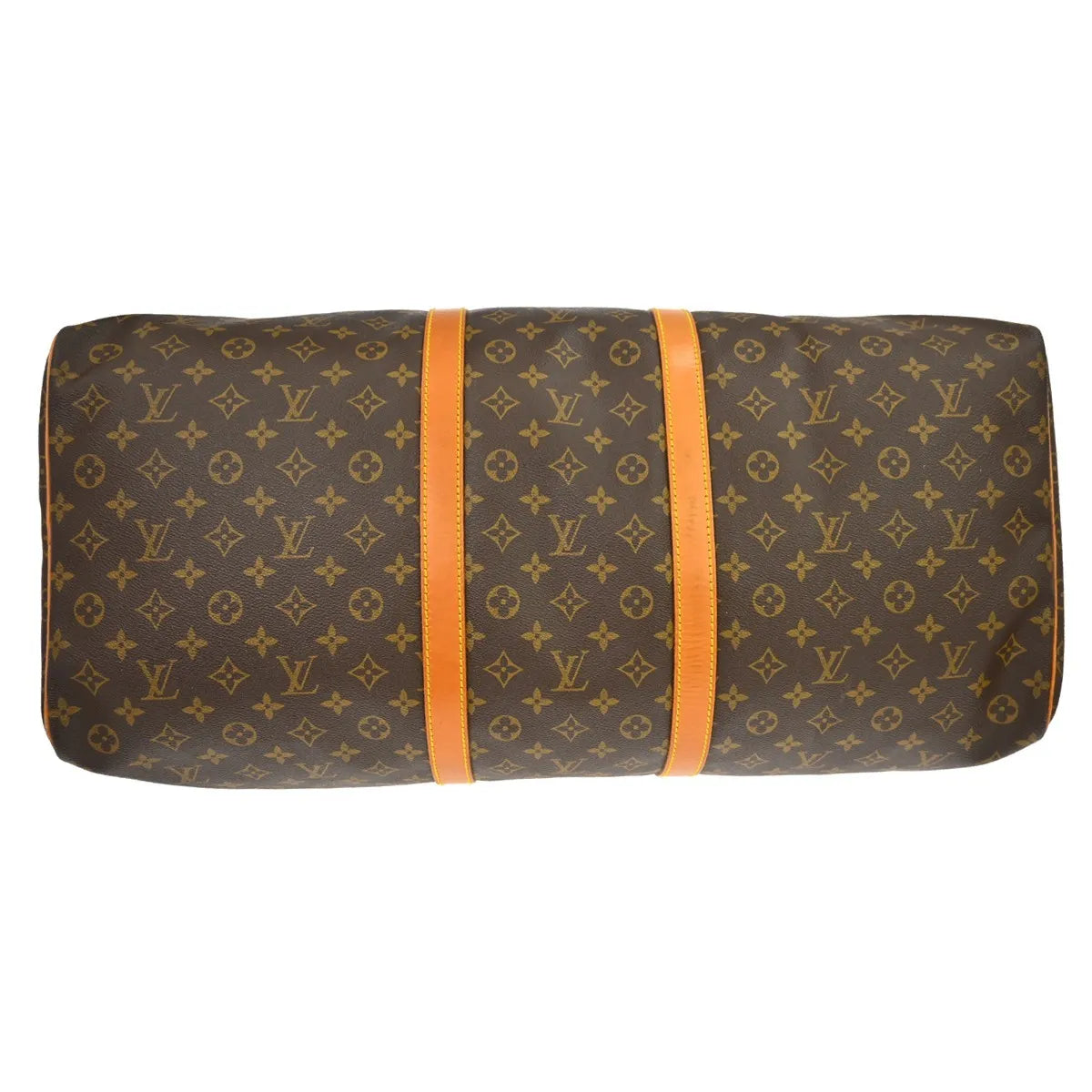 Louis Vuitton Keepall Monogram Canvas Brown Canvas Travel Bag Bag (Pre-Owned)