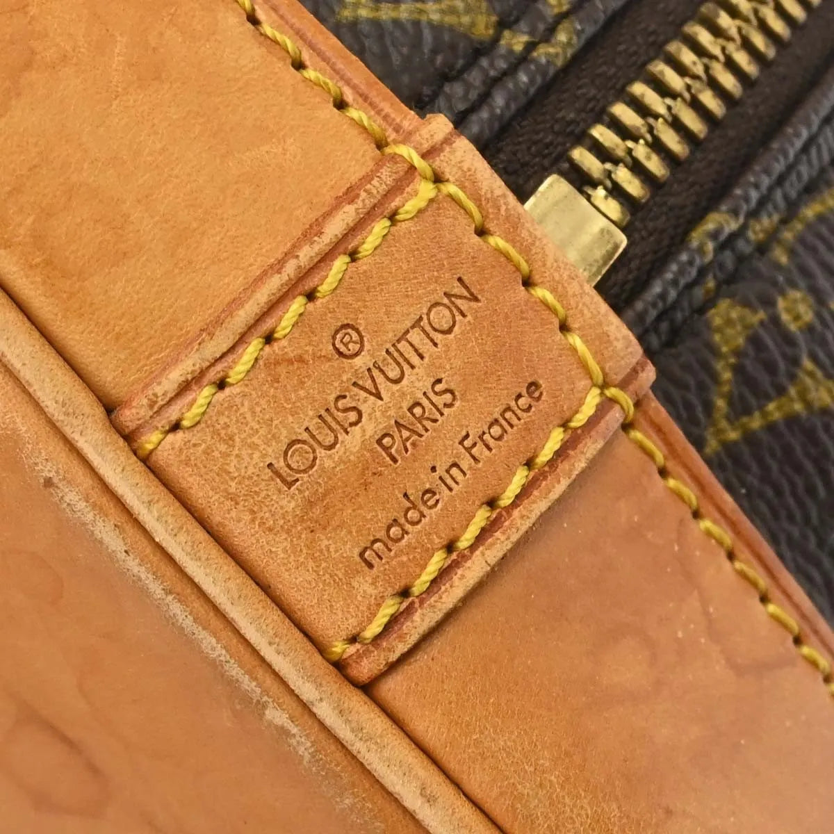 Louis Vuitton Alma Monogram Canvas Brown Canvas Handbag (Pre-Owned)
