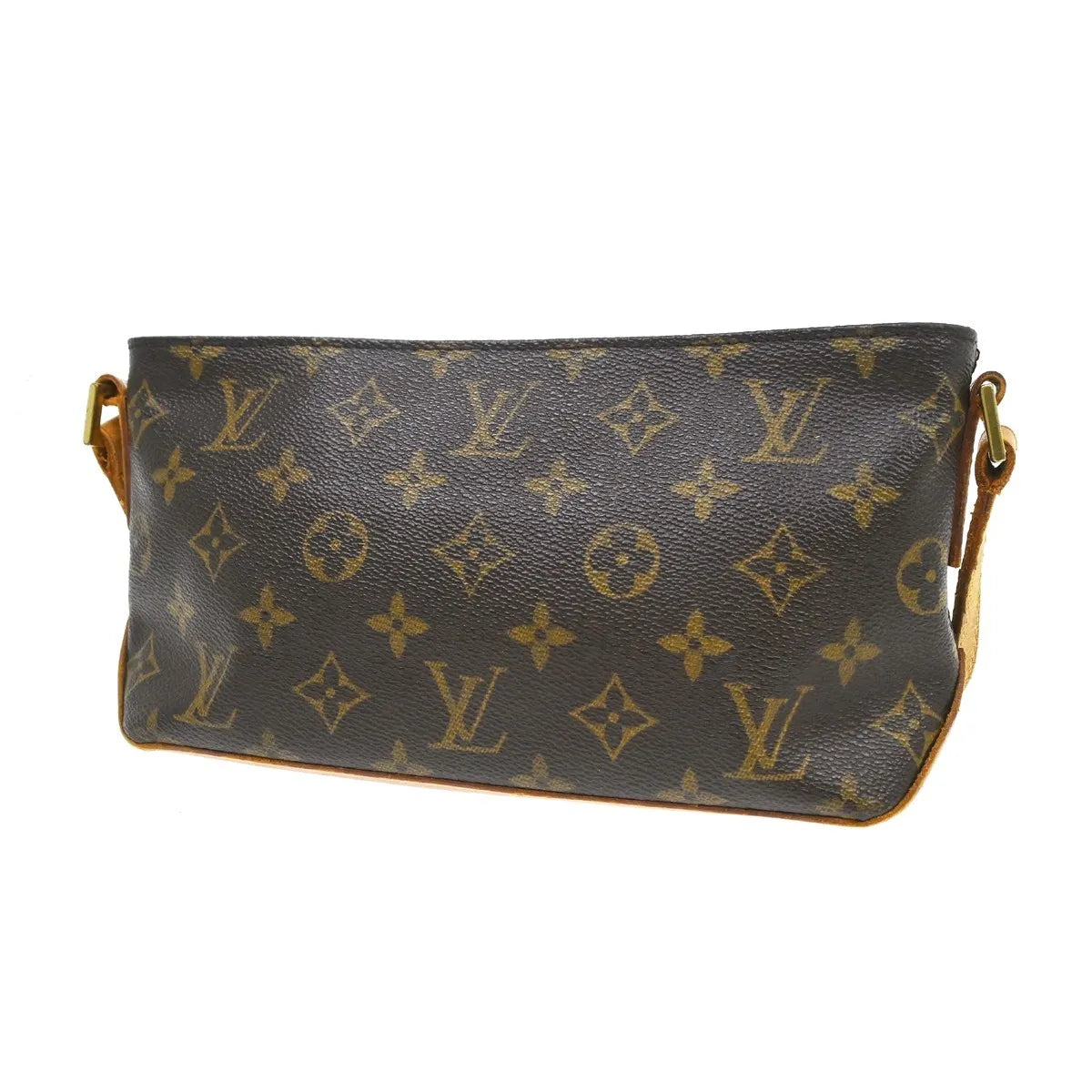 Louis Vuitton Trotteur Monogram Canvas Brown Canvas Clutche & Pouche Bag (Pre-Owned)