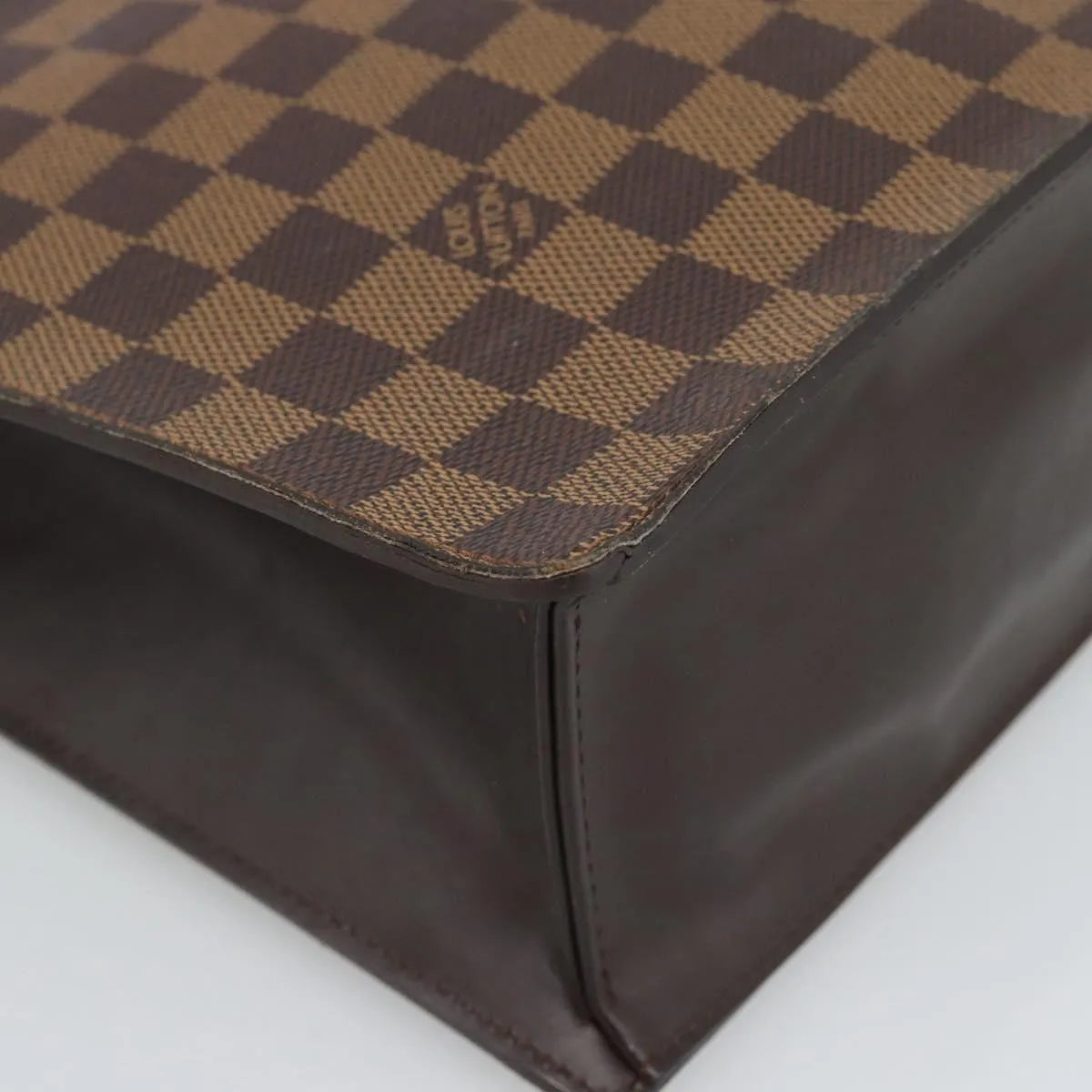 Louis Vuitton Venice Sac Plat Damier Brown Canvas Tote Bag Bag (Pre-Owned)