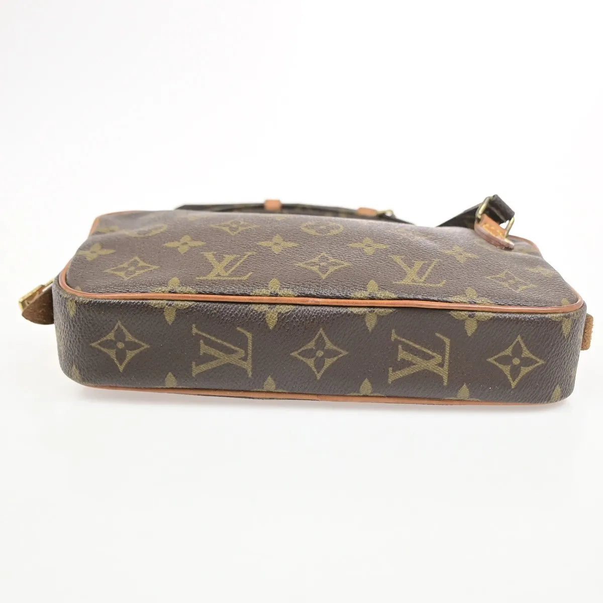 Louis Vuitton Pochette Marly Bandouliere Monogram Canvas Brown Canvas Shoulder Bag Bag (Pre-Owned)