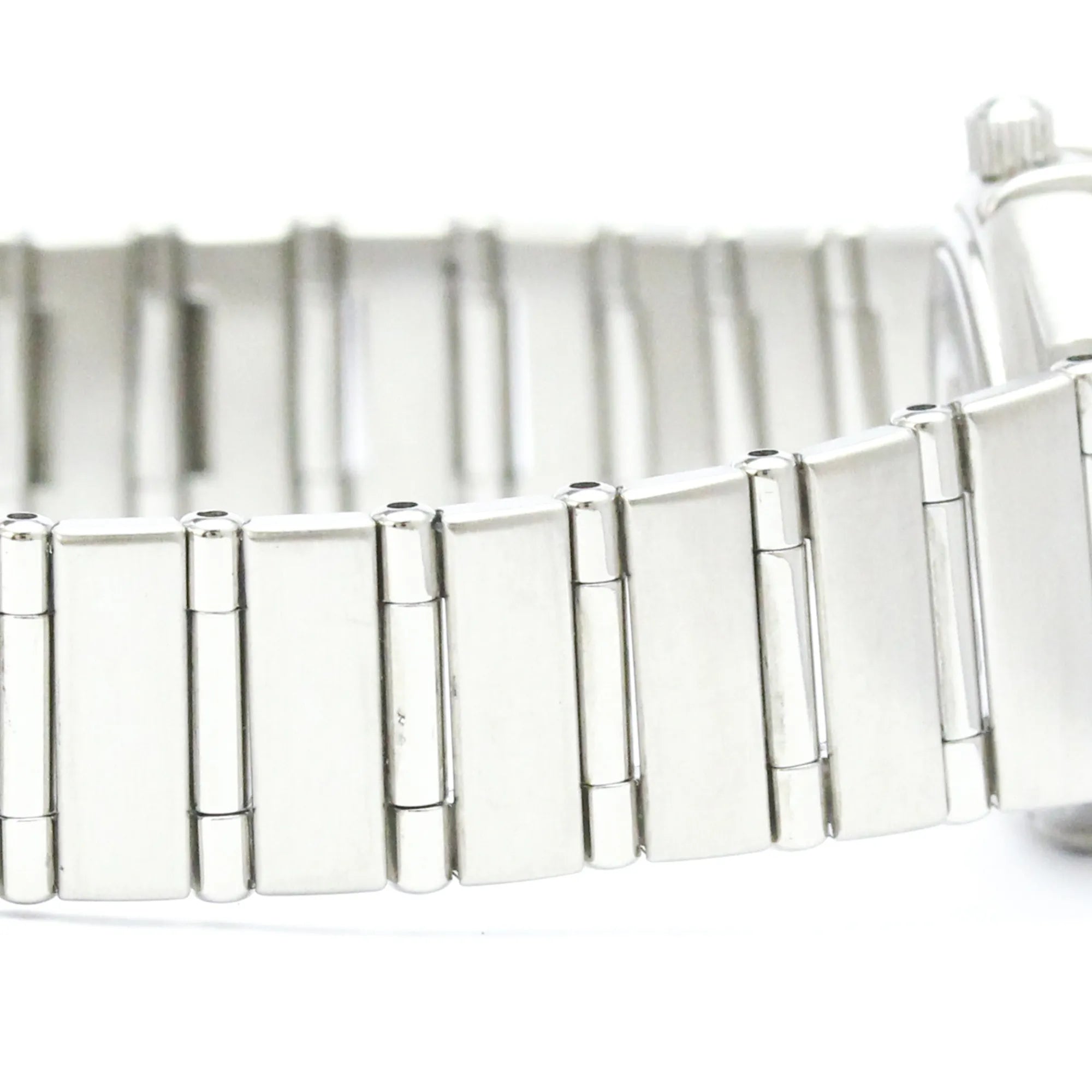 Omega Constellation Quartz Stainless Steel With Diamond Markers And Mother Of Pearl Watch (Pre-Owned)