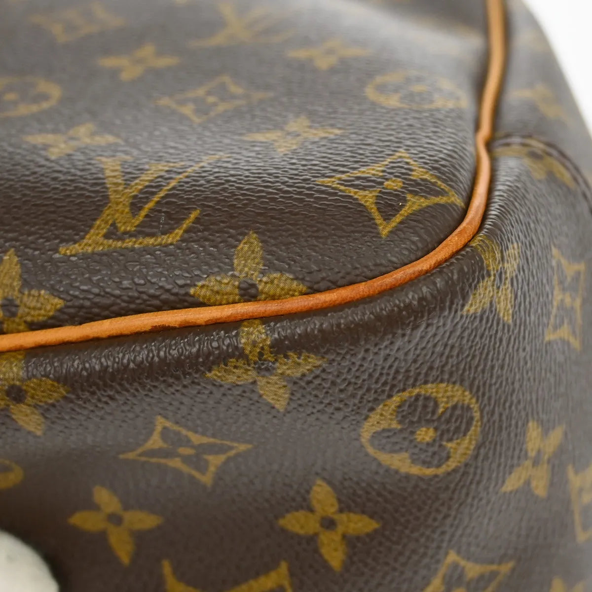 Louis Vuitton Deauville Monogram Canvas Brown Canvas Handbag (Pre-Owned)