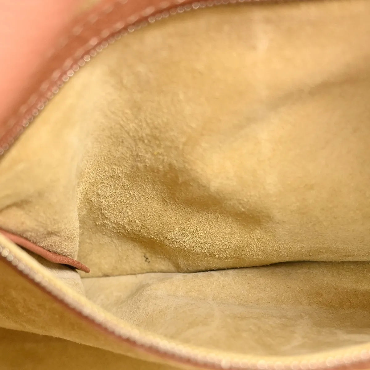Fendi Selleria Linda Satchel Pebbled Leather Pink Leather Handbag (Pre-Owned)