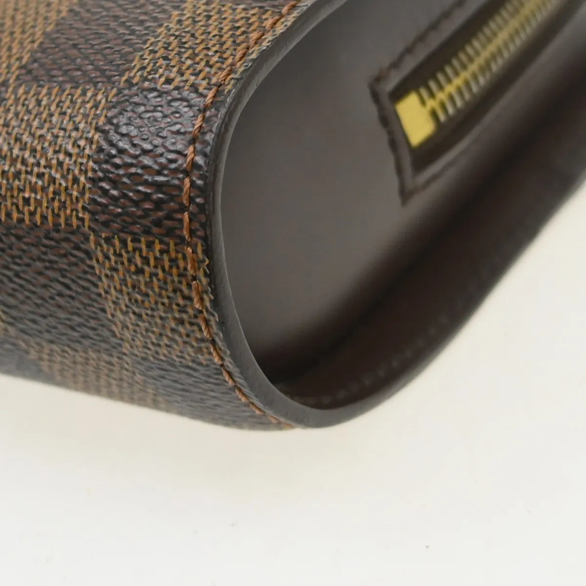 Louis Vuitton Pochette Saint Louis Damier Brown Canvas Clutche & Pouche Bag (Pre-Owned)
