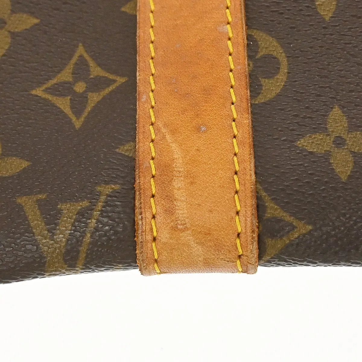 Louis Vuitton Keepall Monogram Canvas Brown Canvas Travel Bag Bag (Pre-Owned)