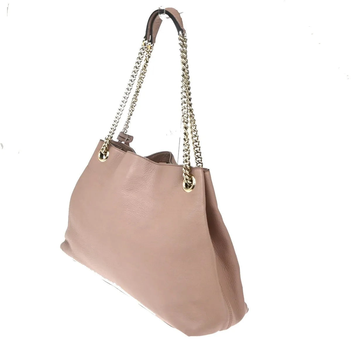 Gucci Soho Chain Strap Leather Pink Leather Shoulder Bag Bag (Pre-Owned)