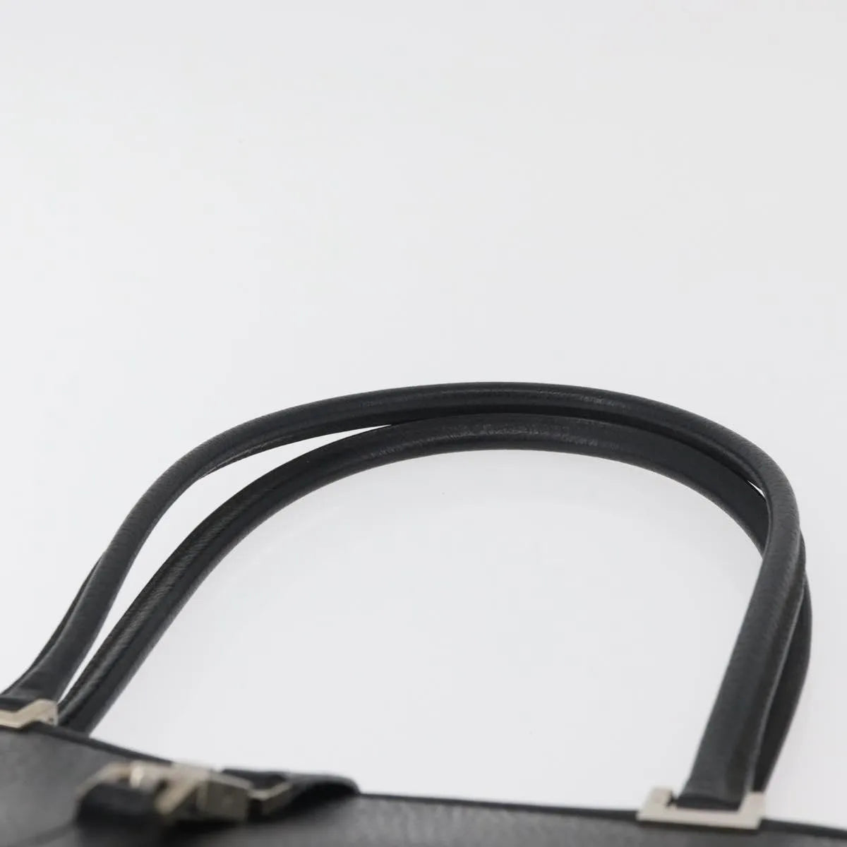Gucci Jackie Tote Guccissima Leather Black Leather Handbag (Pre-Owned)