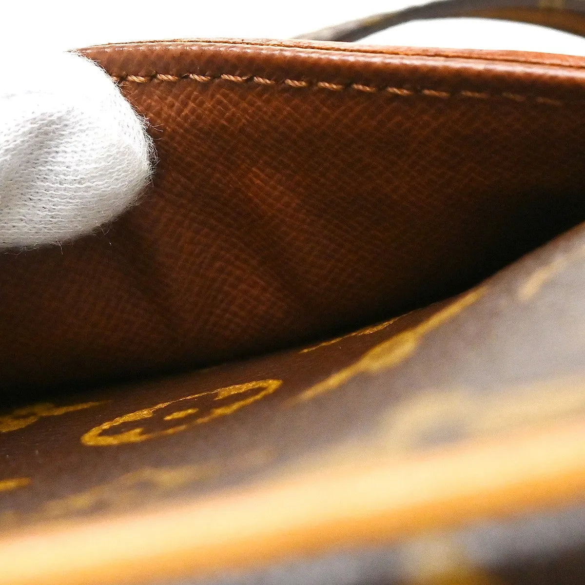 Louis Vuitton Danube Monogram Brown Canvas Shoulder Bag Bag (Pre-Owned)