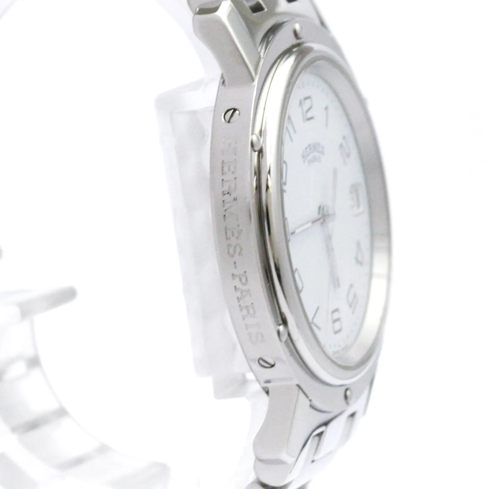 Hermes Clipper Quartz Stainless Steel Watch (Pre-Owned)
