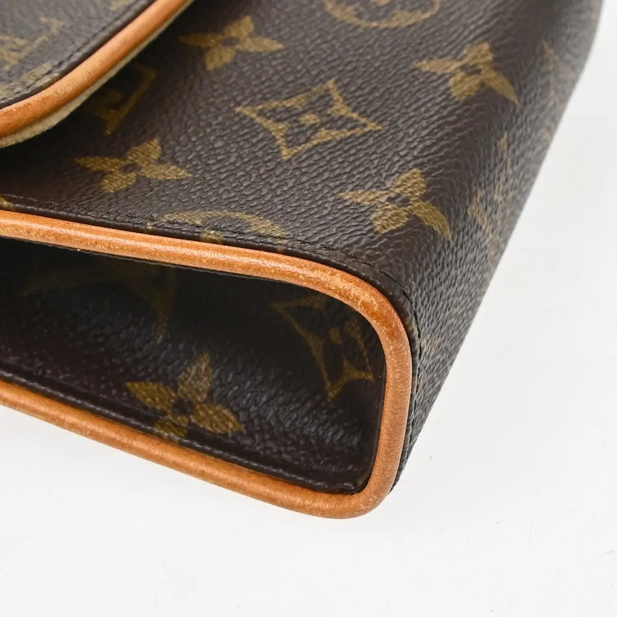 Louis Vuitton Florentine Pochette Monogram Canvas Brown Canvas Clutche & Pouche Bag (Pre-Owned)