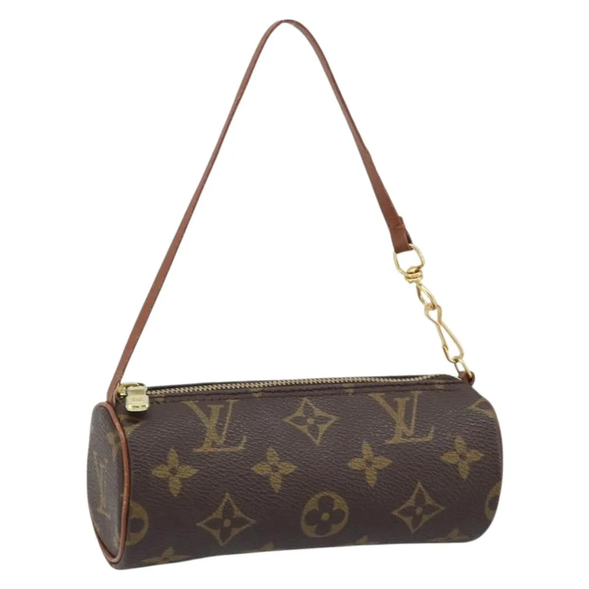 Louis Vuitton Papillon Pochette Monogram Canvas Brown Canvas Clutche & Pouche Bag (Pre-Owned)