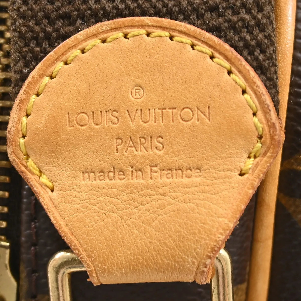 Louis Vuitton Reporter Monogram Canvas Brown Canvas Shoulder Bag Bag (Pre-Owned)