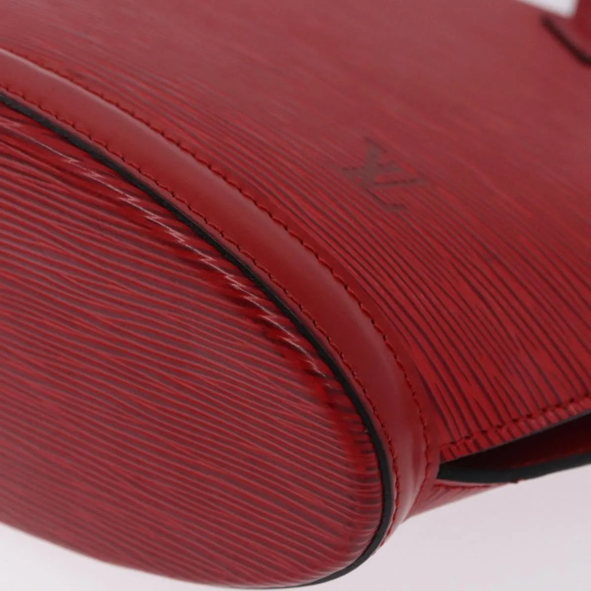 Louis Vuitton Saint Jacques Epi Red Leather Handbag (Pre-Owned)
